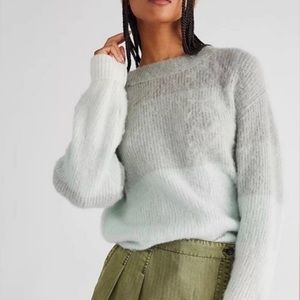 Free People Autumn Sky Ombré Sweater Size L